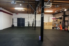 Rubber tegels in Trainingsstudio Bloom