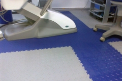 PVC vloer in een tandartspraktijk