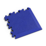 PVC hoek blue skin MeneerTegel PVC en rubber vloer tegels