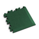 PVC hoek green skin MeneerTegel PVC en rubber vloer tegels