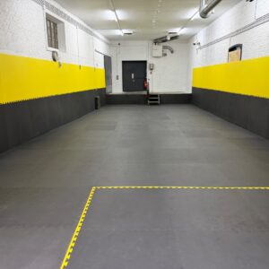 Tatami PREMIUM EVA Foam | Vechtsportmat 100x100x2,6cm | Zwart-Geel - Afbeelding 22