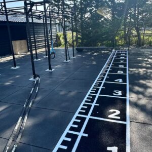 CLAWGRIP SPRINTTRACK NUMBERS PRO 1x10m ZWART/WIT - Afbeelding 5