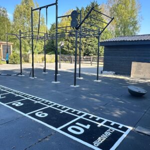 CLAWGRIP SPRINTTRACK NUMBERS PRO 1x10m ZWART/WIT - Afbeelding 6