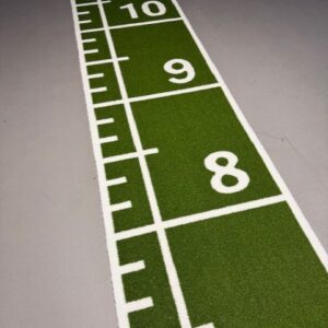 CLAWGRIP SPRINTTRACK NUMBERS PRO 1x10m GROEN/WIT - Afbeelding 5