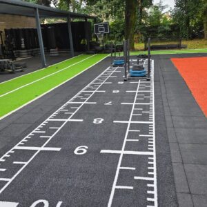 SPRINTTRACK NUMBERS PRO 12x2m - Black/White - Afbeelding 3