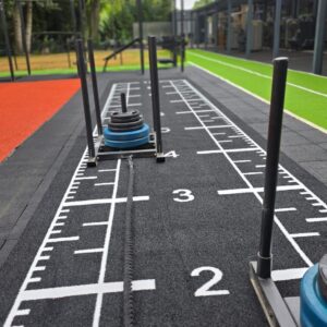 SPRINTTRACK NUMBERS PRO 12x2m - Black/White - Afbeelding 4