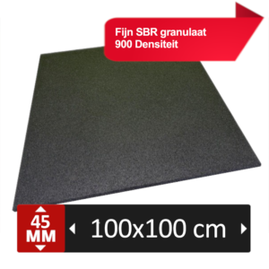 FIT FLEX RUBBER TEGEL 100x100x4,5cm - Afbeelding 1