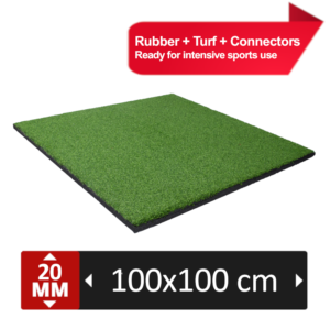 FIT ULTRA TURF - Groen -  100x100x2cm