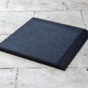Afgeschuind 50x50x3cm - Zwart