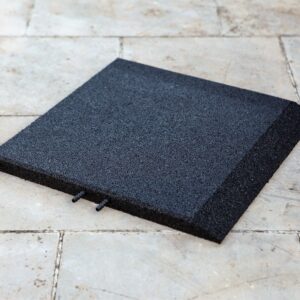 Afgeschuind /PG 50x50x3cm - Zwart
