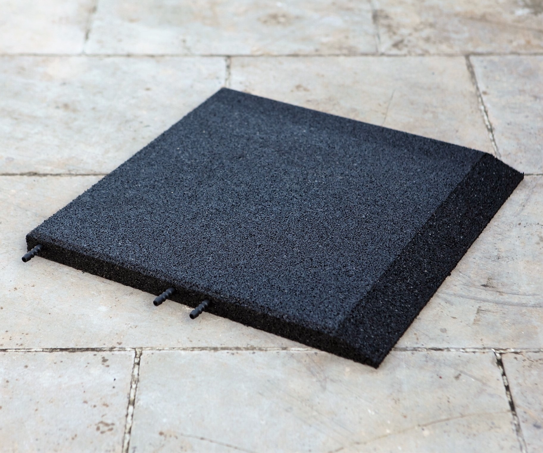 Afgeschuind /PG 50x50x3cm – Zwart