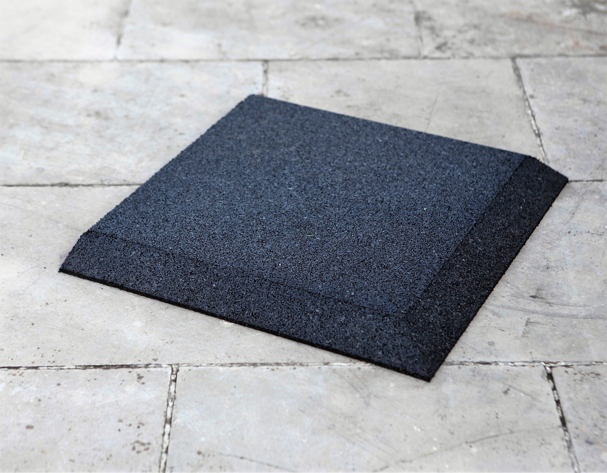 Hoek 50x50x3cm – Zwart